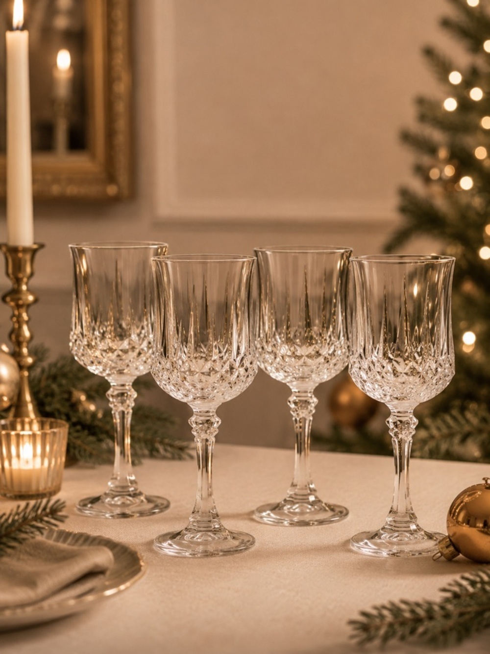 Longchamp Stemmed Glass 17 cl Wine Set (4 Piece)